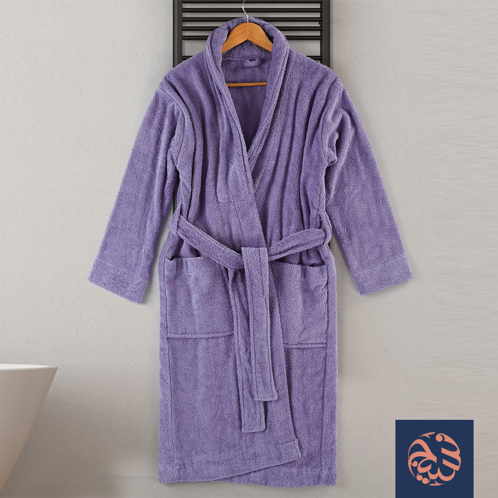 برنس الحمام المطرز الفاخر من جاكاردينا