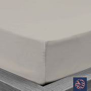 طقم ملاية سادة مثبتة 3قطعة - مقاس  180×200 سم من شطا