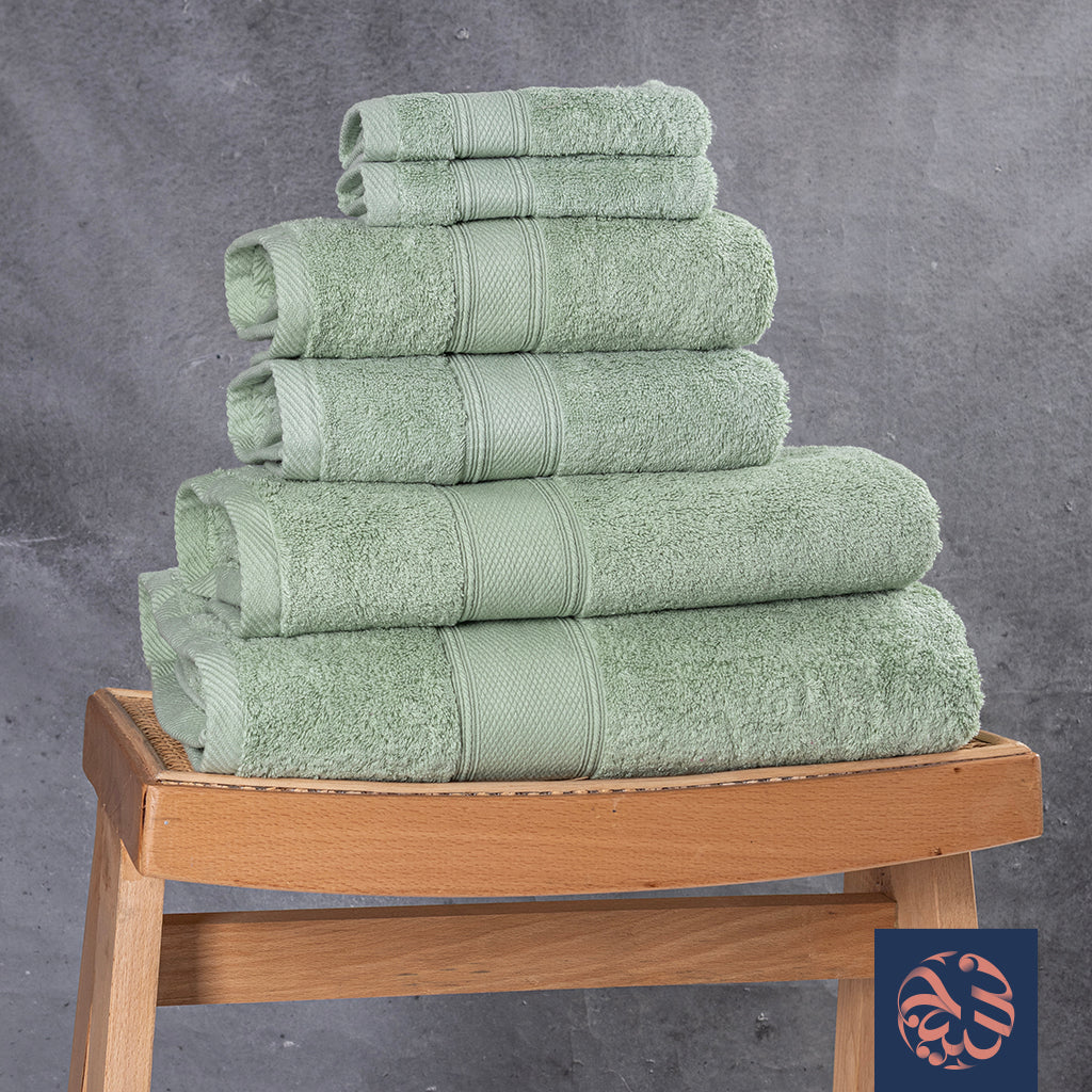 طقم فوط ميـــلانـــو 5 قطعه قطن 100% من تيكو تكس