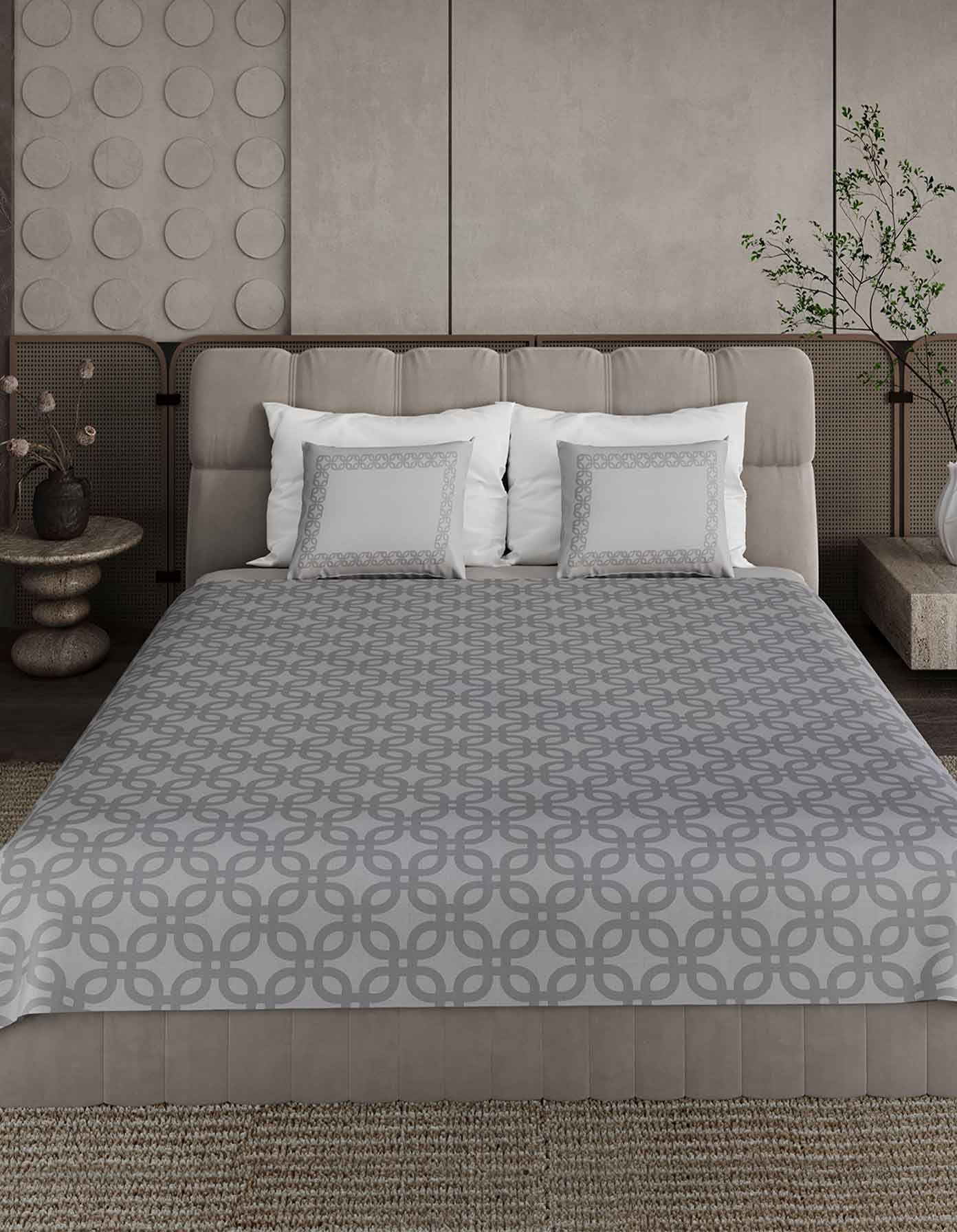 طقم كوفرته صيفي ديجيتال  من شطاكبير-كود 10 - مقاس 240×220 سم من شطا