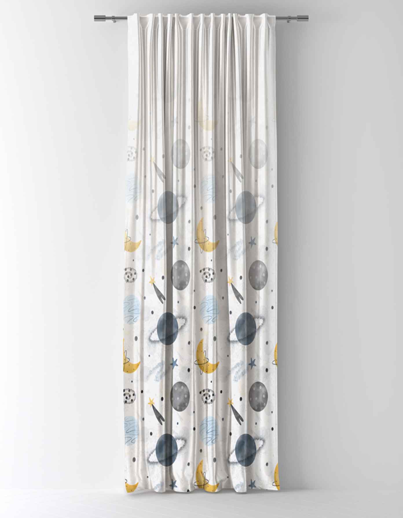 ستارة جاهزة تفصيل شريط جنب واحد  _ كود 90 من شطا