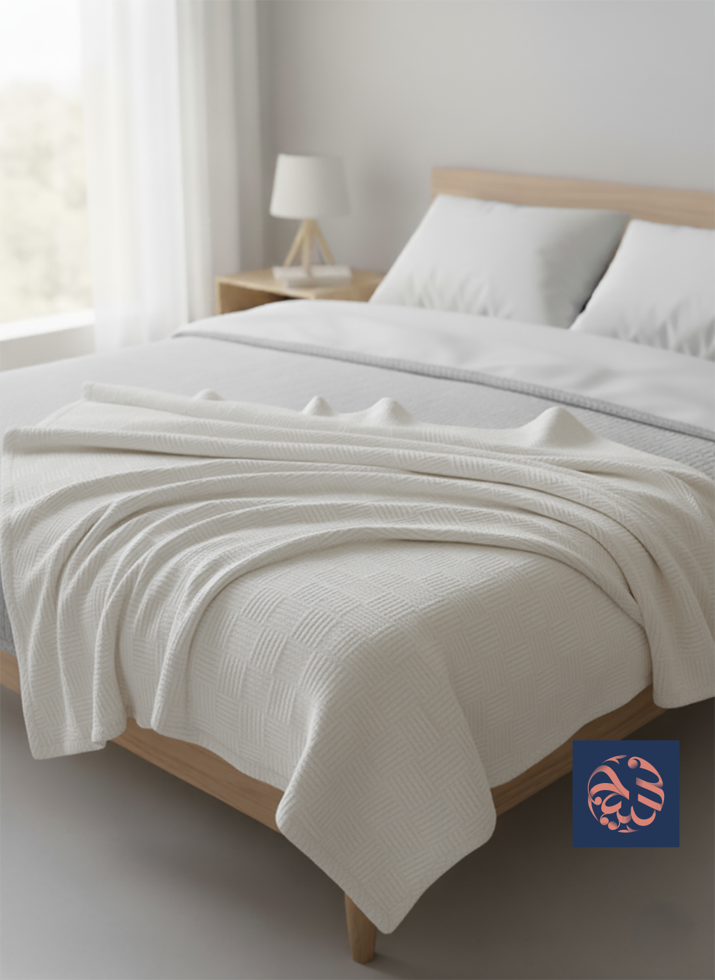 كوفرتة لينو قطن 100% من تيكو تكس