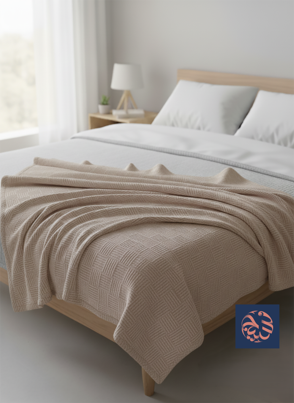 كوفرتة لينو قطن 100% من تيكو تكس