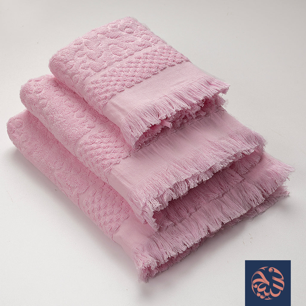 طقم الاوركيد 3 قطعة قطن 100% من تيكو تكس