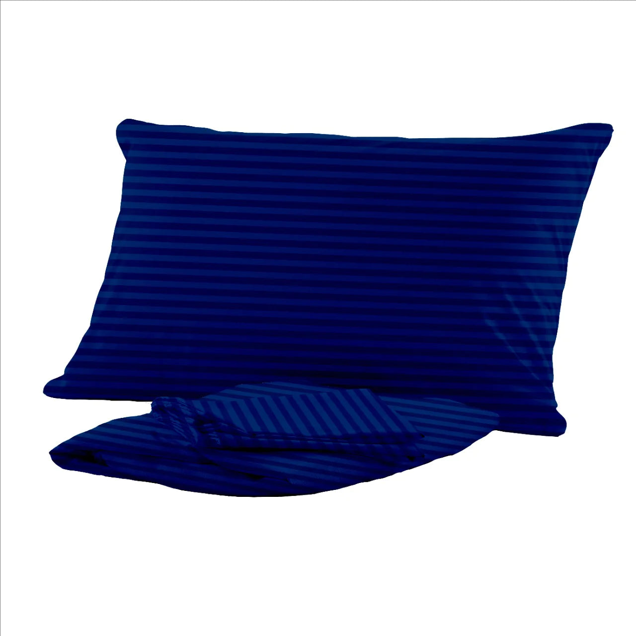 ريلونا - طقم ملاية سرير بولي قطن مخطط (ملاية و 2 كيس وسادة) من ريكراك