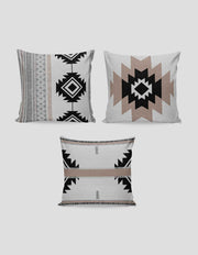 طقم 3  كوشنر مطبوع -كود 749 المقاس 45x45سم من شطا