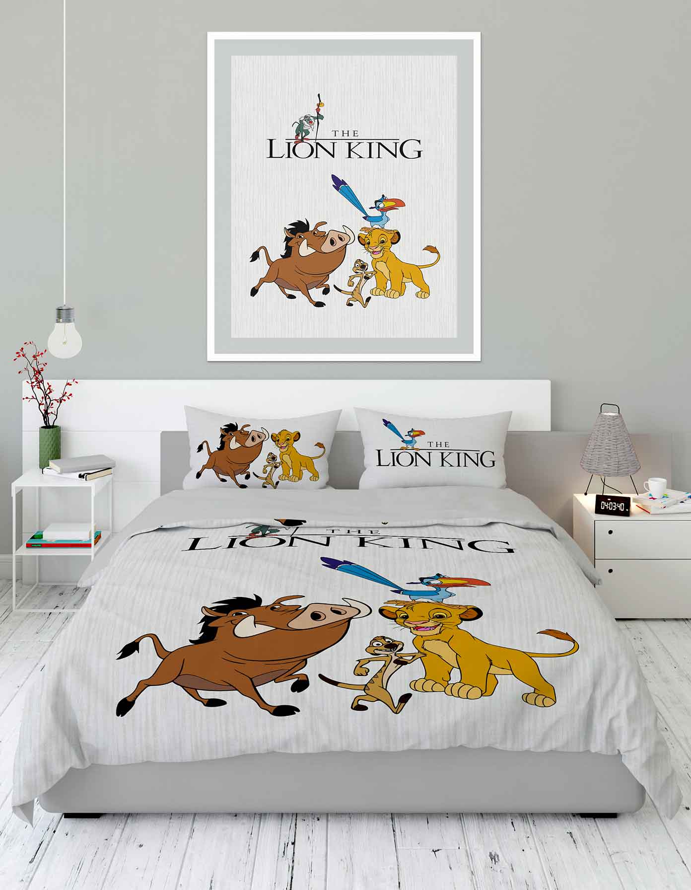 طقم لحاف ديجيتال صغير  - كود 226 - مقاس 220×180سم 3 قطعة من شطا