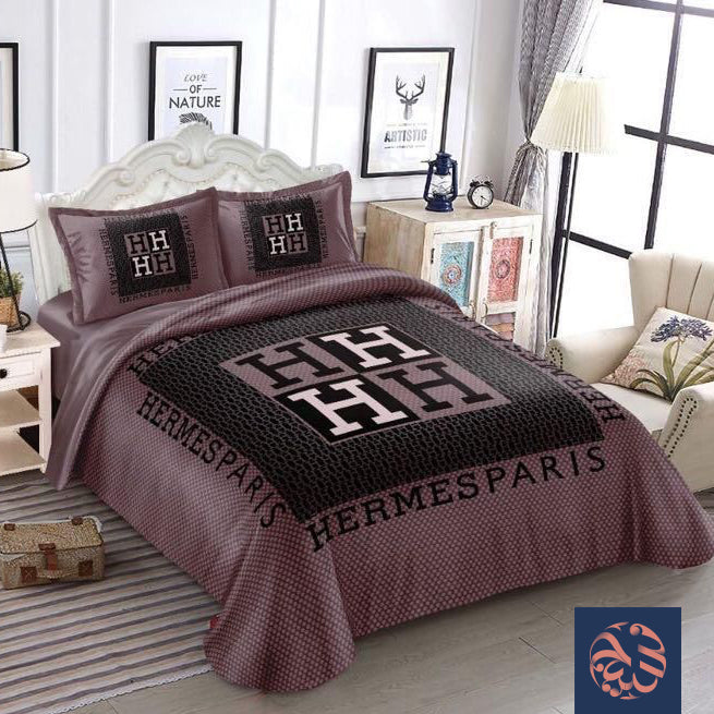 لحاف التاج براند 3  قطعة من الحناوي