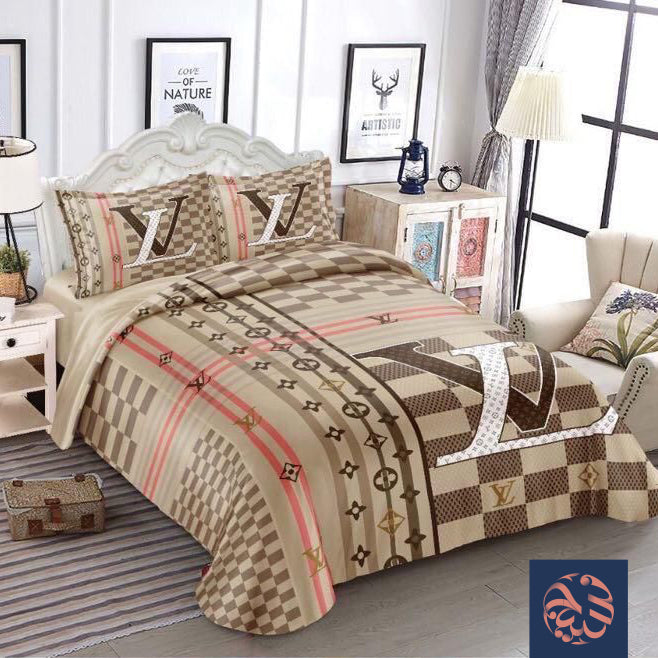 لحاف التاج براند 3  قطعة من الحناوي