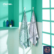 رولا - منشفة مربعة الشكل من ريكراك