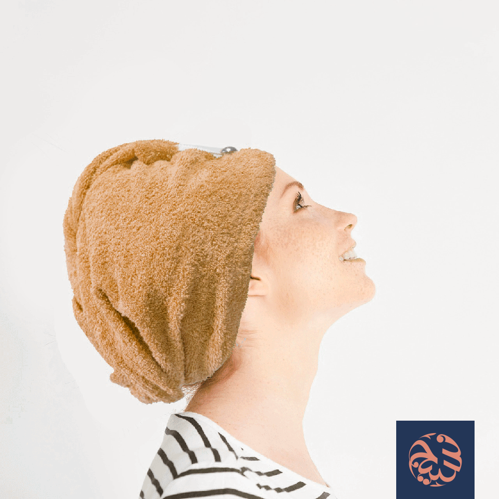 طاقية فوطة للشعر من جاكاردينا