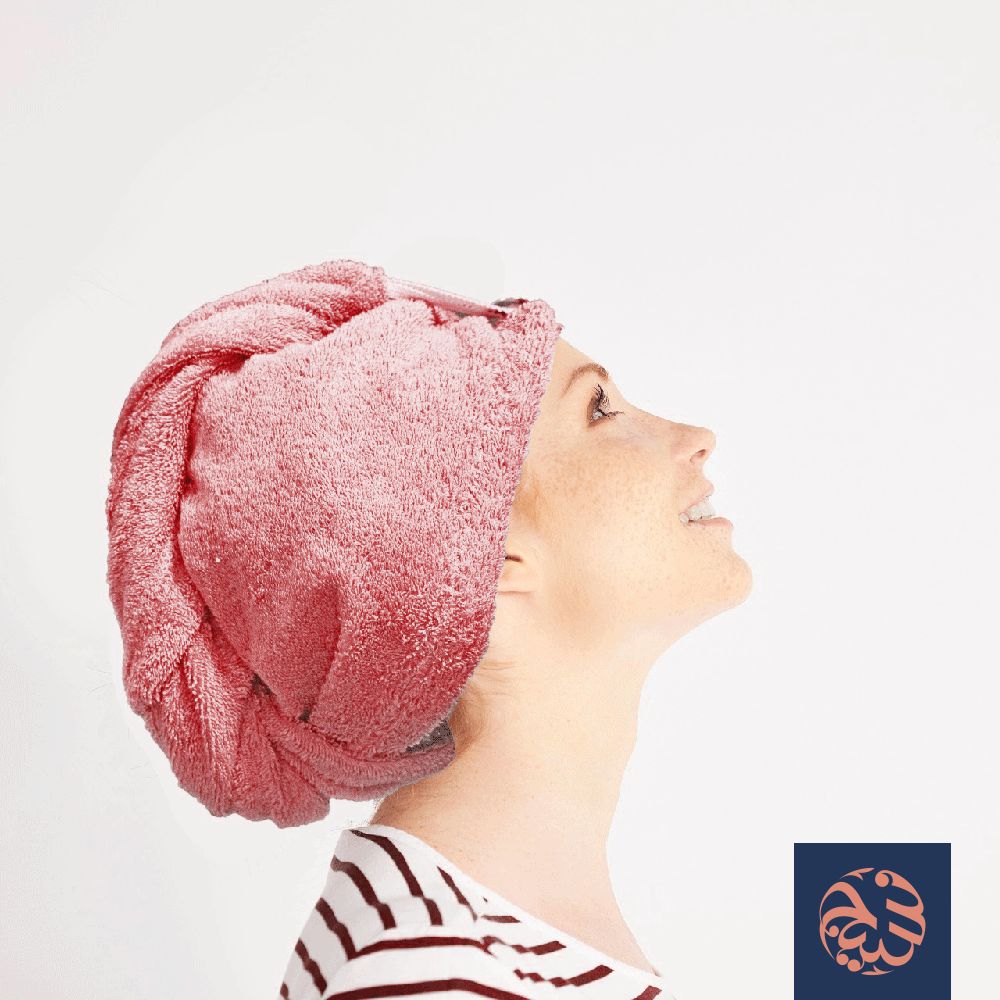 طاقية فوطة للشعر من جاكاردينا