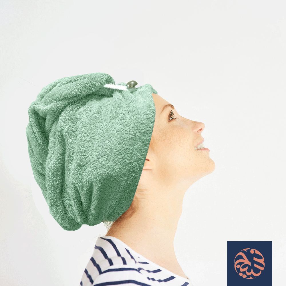 طاقية فوطة للشعر من جاكاردينا