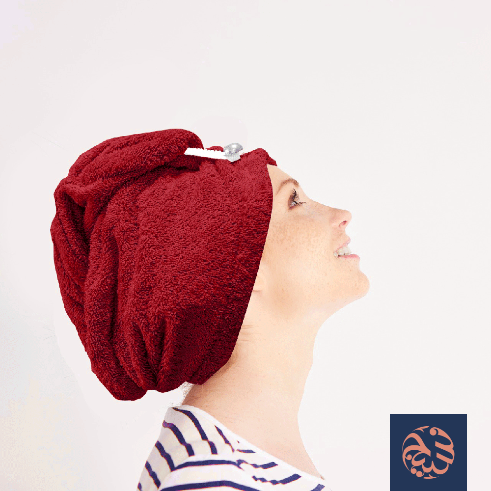 طاقية فوطة للشعر من جاكاردينا