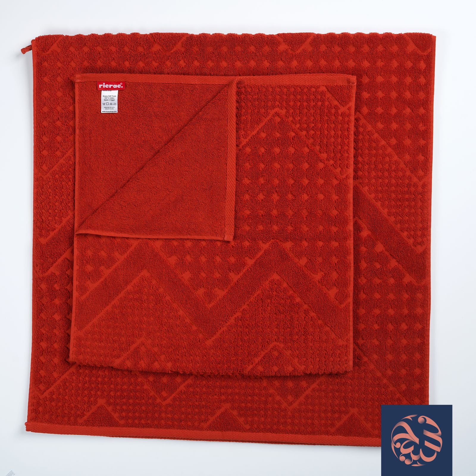 ريجا - منشفة حمام بتصميم خلاب