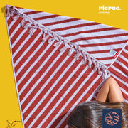 رامية - منشفة وجه بتصميم متقاطع