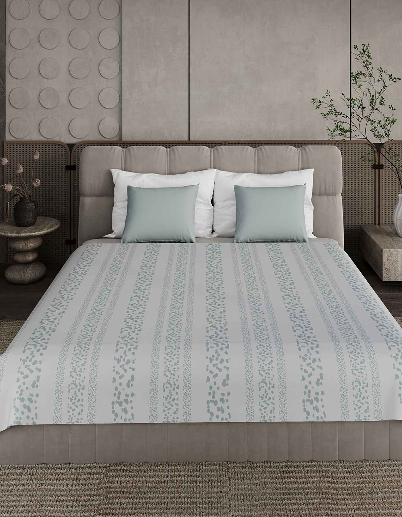 طقم كوفرته صيفي ديجيتال كبير-كود 05- مقاس 240×220 سم من شطا