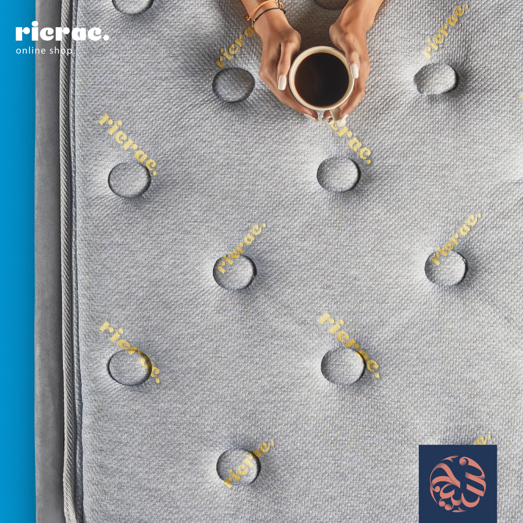 مرتبة لاتيكس طبيعي بطبقتين سوست منفصلة من ريكراك